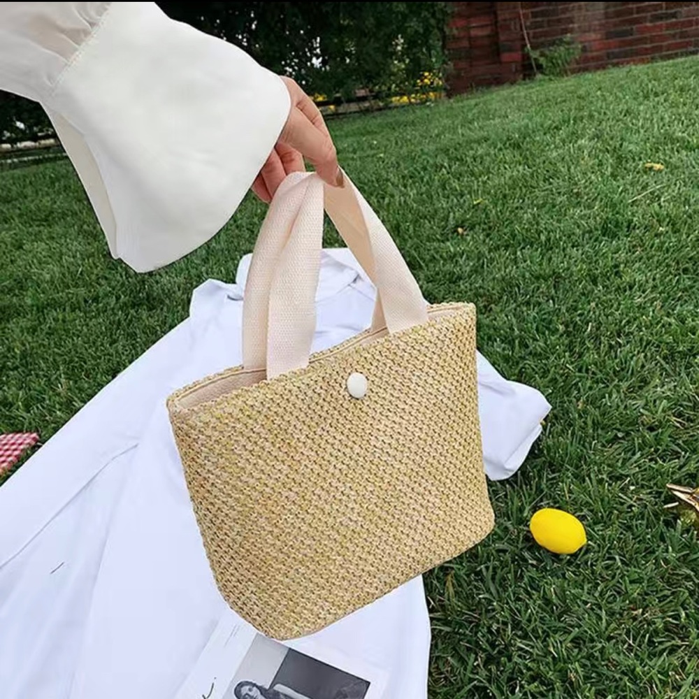Straw Handbag